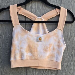 Homemade Carhartt Racerback Crop Top
